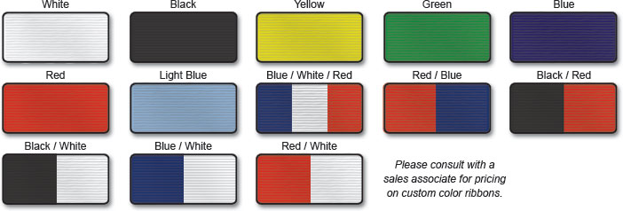 Award Medal Ribbon Colors